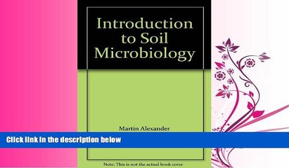 Popular Book Introduction to Soil Microbiology