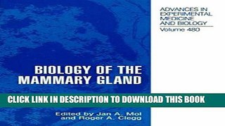 [PDF] Biology of the Mammary Gland (Advances in Experimental Medicine and Biology) Full Online