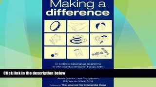 Must Have PDF  Making a Difference: An Evidence-based Group Programme to Offer Cognitive