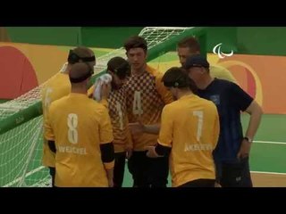 Day 9 morning | Goalball highlights | Rio 2016 Paralympic Games