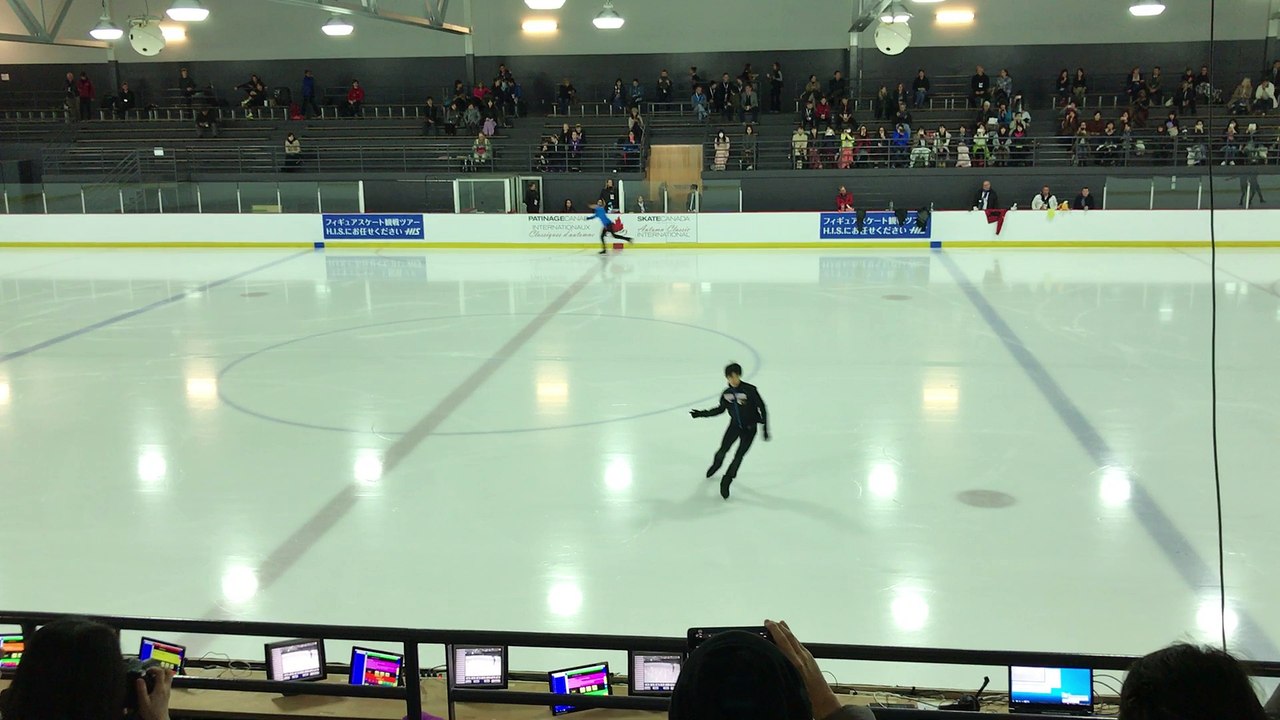 2016-09-30 Autumn Classic International - Yuzuru Hanyu 6 Min Warm Up B