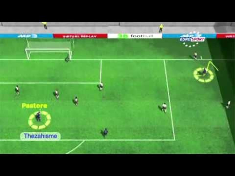 Valence - PSG (1-2)   Les buts de Lavezzi, Pastore et Rami en 3D