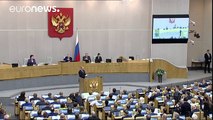 Путин призвал депутатов строить сильную Россию