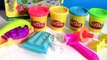 Play Doh Scoops n Treats Blueberry Popsicle, Mint Ice Cream Waffle & Vanilla Sundae with Frosting