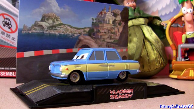Carros 2 Vladimir Trunkov diecast Disney Pixar Cars 2 Mattel Toys review