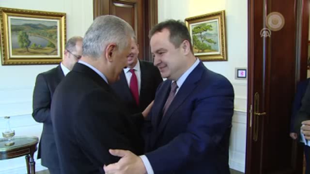 Başbakan Yıldırım, Sırbistan Başbakan Yardımcısı ve Dışişleri Bakanı Dacic'i Kabul Etti