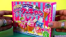 Popin Cookin Cake Shop Ice Cream Cones Kit Make Sweets Treats at Home Edible Candy by Kracie Japan