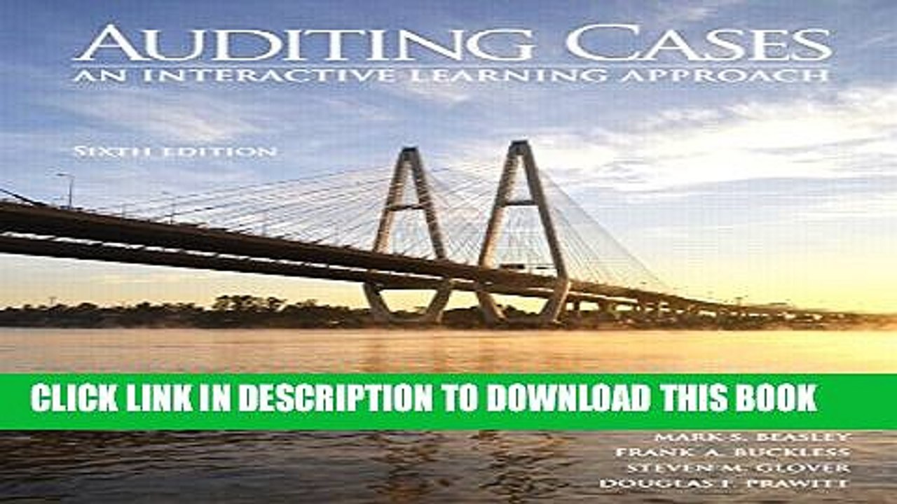 [PDF] Auditing Cases: An Interactive Learning Approach (6th Edition) Full Colection