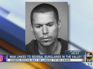 Man accused of dozens of commercial burglaries in the Valley