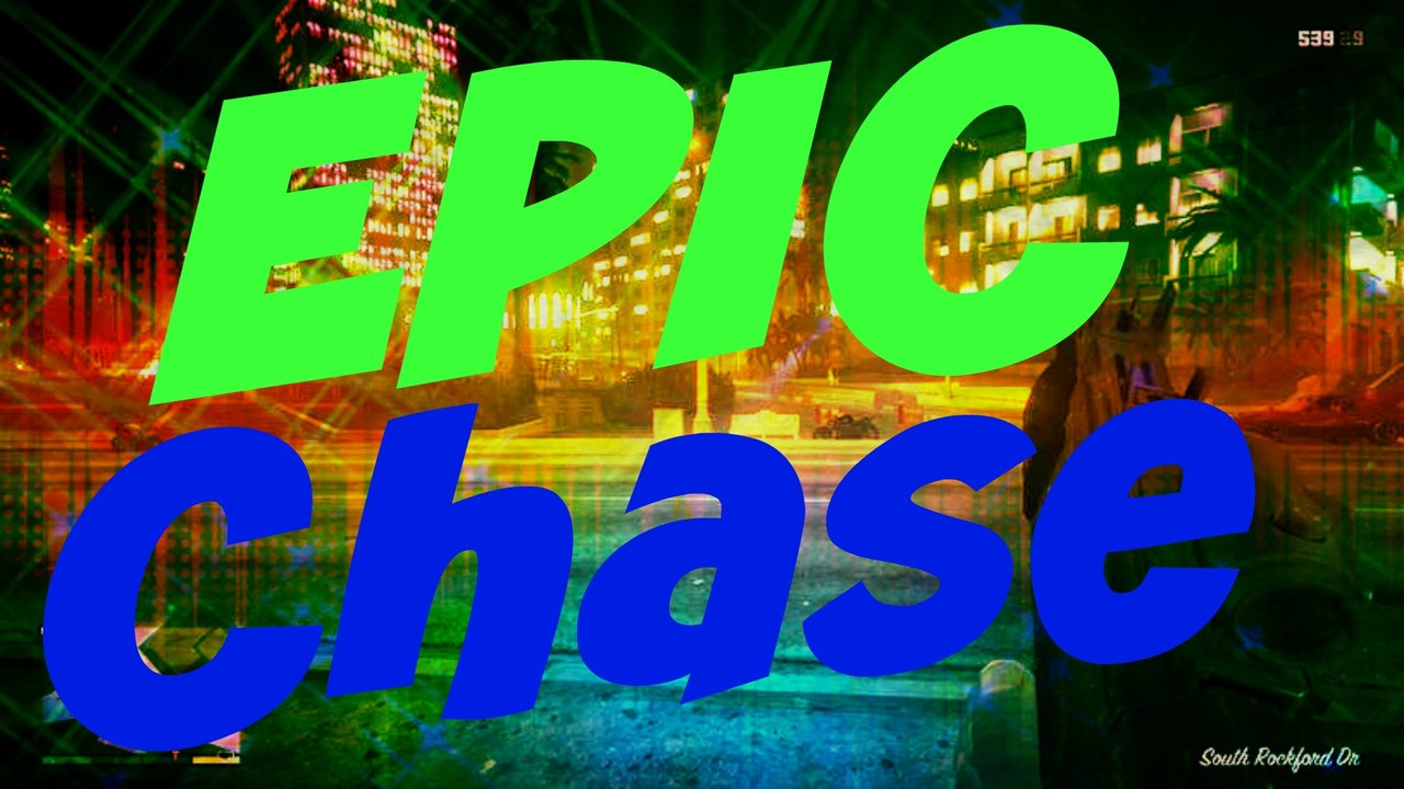 GTA V RANDOM STUFF!! 4 STAR CHASE!!