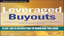 [PDF] Leveraged Buyouts,   Website: A Practical Guide to Investment Banking and Private Equity