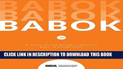 Collection Book A Guide to the Business Analysis Body of Knowledge (BABOK Guide)