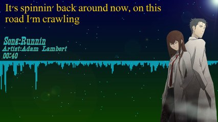 Adam Lambert- Rinning Nightcore