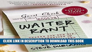 [PDF] Waiter Rant: Thanks for the Tip--Confessions of a Cynical Waiter Popular Online
