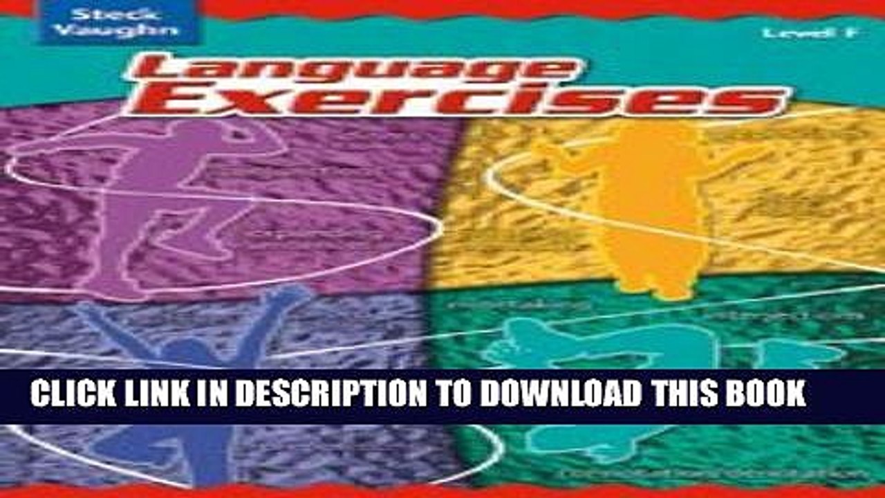 [PDF] Steck-Vaughn Language Exercises: Student Edition Grade 6 Level F Full Online