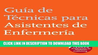 [PDF] Guia de Tecnicas para Asistentes de Enfermeria (The Nursing Assistant s Handbook, Spanish