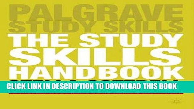 [PDF] The Study Skills Handbook (Palgrave Study Skills) Full Colection