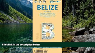 Big Deals  Laminated Belize Map by Borch (English, Spanish, French and Italian Edition)  Best