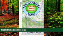 Big Deals  Golden Trout Wilderness Trail Map: Shaded-Relief Topo Map (Tom Harrison Maps)  Best