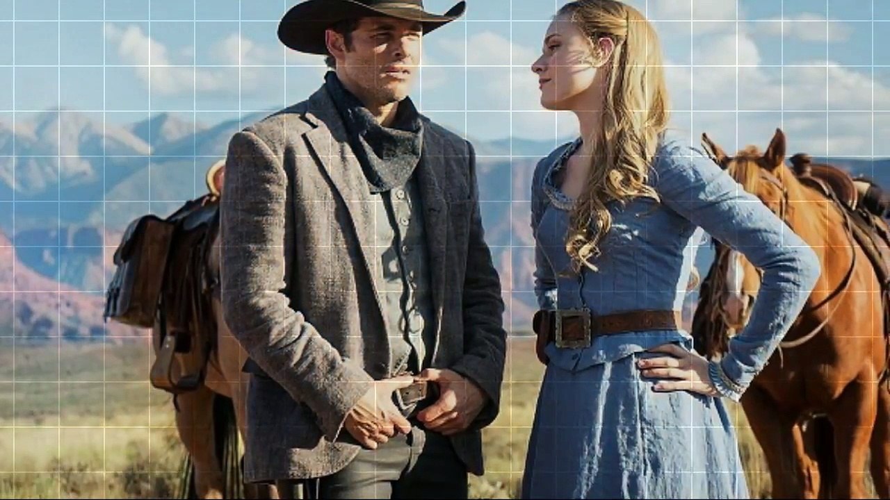 Evan Rachel Wood strips naked opposite Luke Hemsworth in spooky scene new TV series Westworld