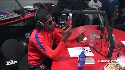 Elams en freestyle dans Planète Rap !