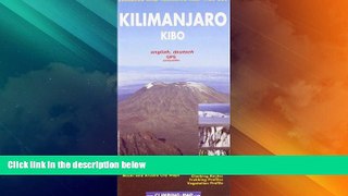 Big Deals  Kilimanjaro - Kibo Climbing and Trekking Map: Including Moshi   Arusha City Plans  Best