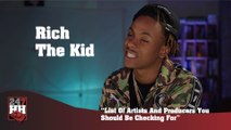 Rich The Kid - List Of Artists And Producers You Should Be Checking For (247HH Exclusive)