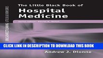 [PDF] The Little Black Book of Hospital Medicine (Little Black Book) (Jones and Bartlett s Little