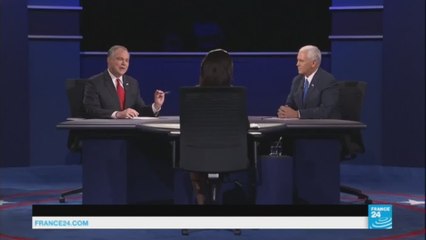 Kaine attacks, Pence stands firm in vice presidential debate