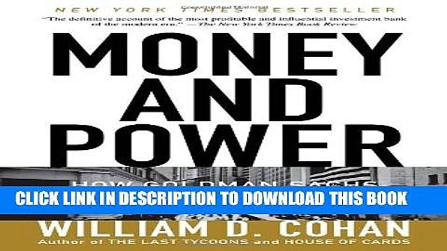 [PDF] Money and Power: How Goldman Sachs Came to Rule the World Full Collection