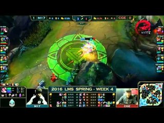 2016 LMS 春季聯賽賽後精華 W4D1 CGE vs Machi Game 2