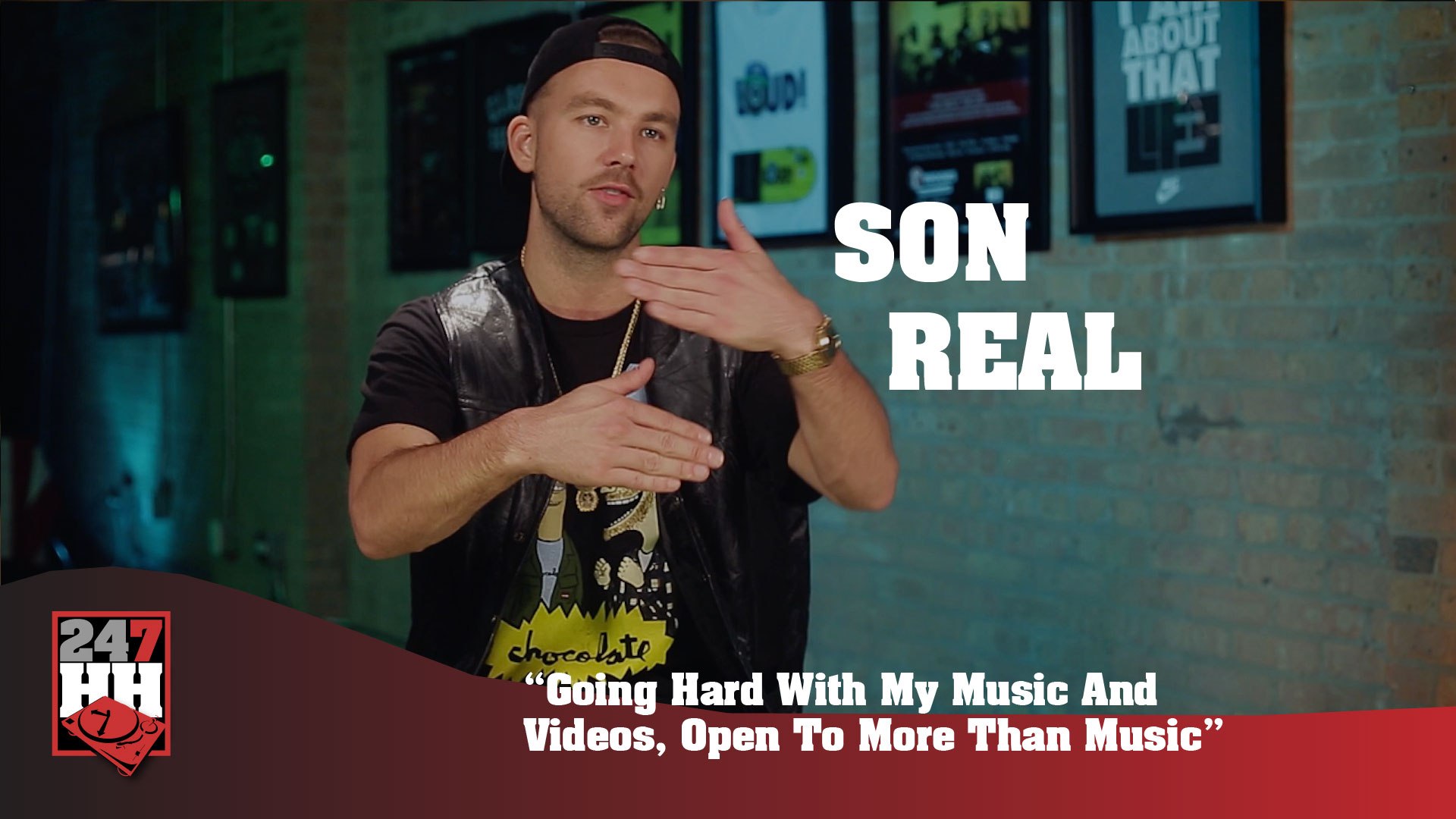 SonReal - Going Hard With My Music And Videos, Open To More Than Music (247HH Exclusive) (247HH Excl