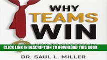 [PDF] Why Teams Win: 9 Keys to Success In Business, Sport and Beyond Popular Online