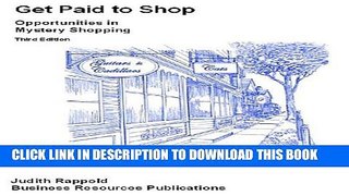 [PDF] Get Paid to Shop: Opportunities in Mystery Shopping Full Online