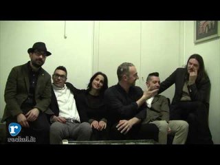 Sanremo 2014 - Il saluto dei Perturbazione