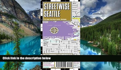 Big Deals  Streetwise Seattle Map - Laminated City Center Street Map of Seattle, Washington -