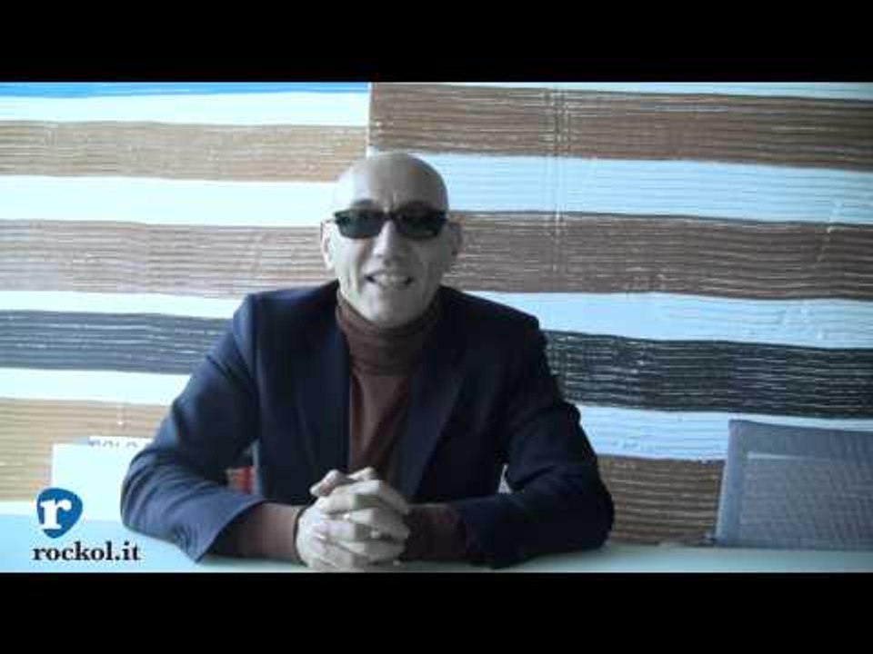 Sanremo 2014 - Il saluto di Giuliano Palma