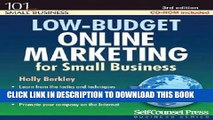 [PDF] Low-Budget Online Marketing: For Small Business (101 for Small Business Series) Popular