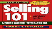 [PDF] Selling 101: Essential Selling Skills for Business Owners and Non-Sales People: Finding