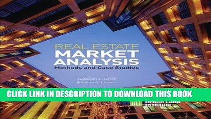 New Book Real Estate Market Analysis: Methods and Case Studies, Second Edition