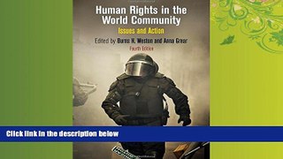 FAVORITE BOOK  Human Rights in the World Community: Issues and Action (Pennsylvania Studies in