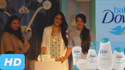 Genelia D'Souza Launches Dove Baby Care Products