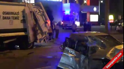 Aşırı hız 2 gencin sonu oldu