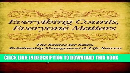 [PDF] Everything Counts, Everyone Matters Full Colection