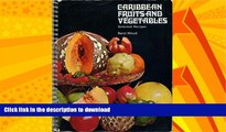 READ  Caribbean Fruits and Vegetables: Selected Recipes FULL ONLINE