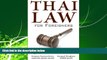 FULL ONLINE  Thai Law for Foreigners - The Thai Legal System Easily Explained
