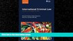 read here  International Criminal Law: Cases and Commentary