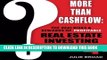 New Book More Than Cashflow: The Real Risks   Rewards of Profitable Real Estate Investing