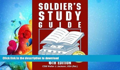 FAVORITE BOOK  Soldier s Study Guide (Soldier s Study Guide: A Guide to Promotion Boards
