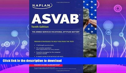 READ BOOK  Kaplan ASVAB (Kaplan Test Prep) FULL ONLINE